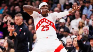 The Boston Celtics have signed Chris Boucher to a 1-year $3.3 million deal