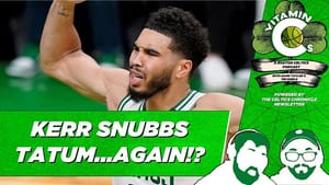 Jayson Tatum is snubbed by Steve Kerr...AGAIN